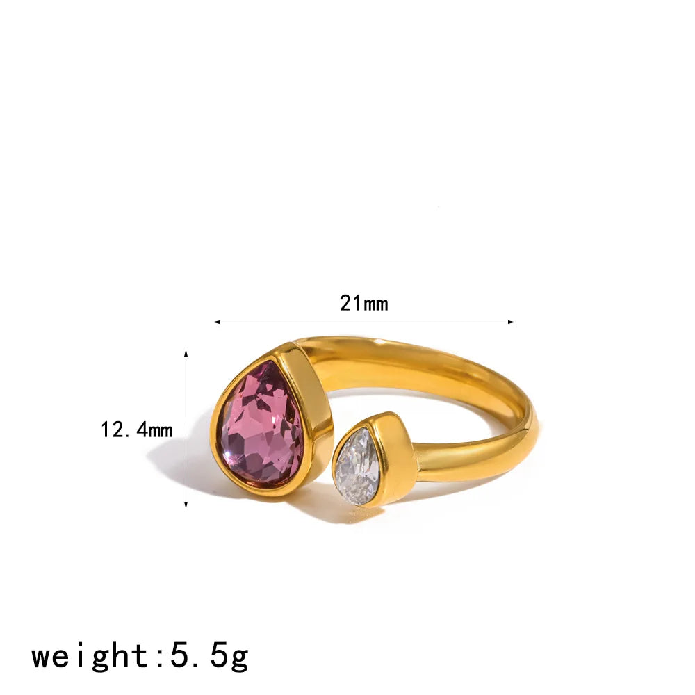 Opening Zircon Ring