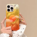 Sunset Blue Sky White Cloud Pattern Phone Case