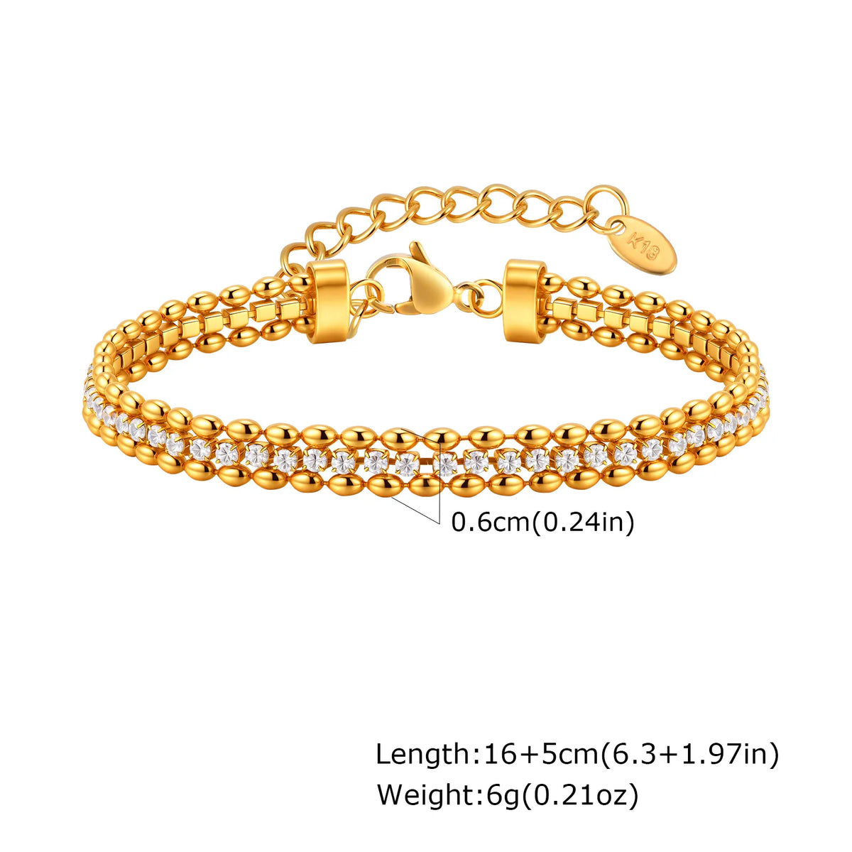 18K Gold Plated Elegant Bracelet