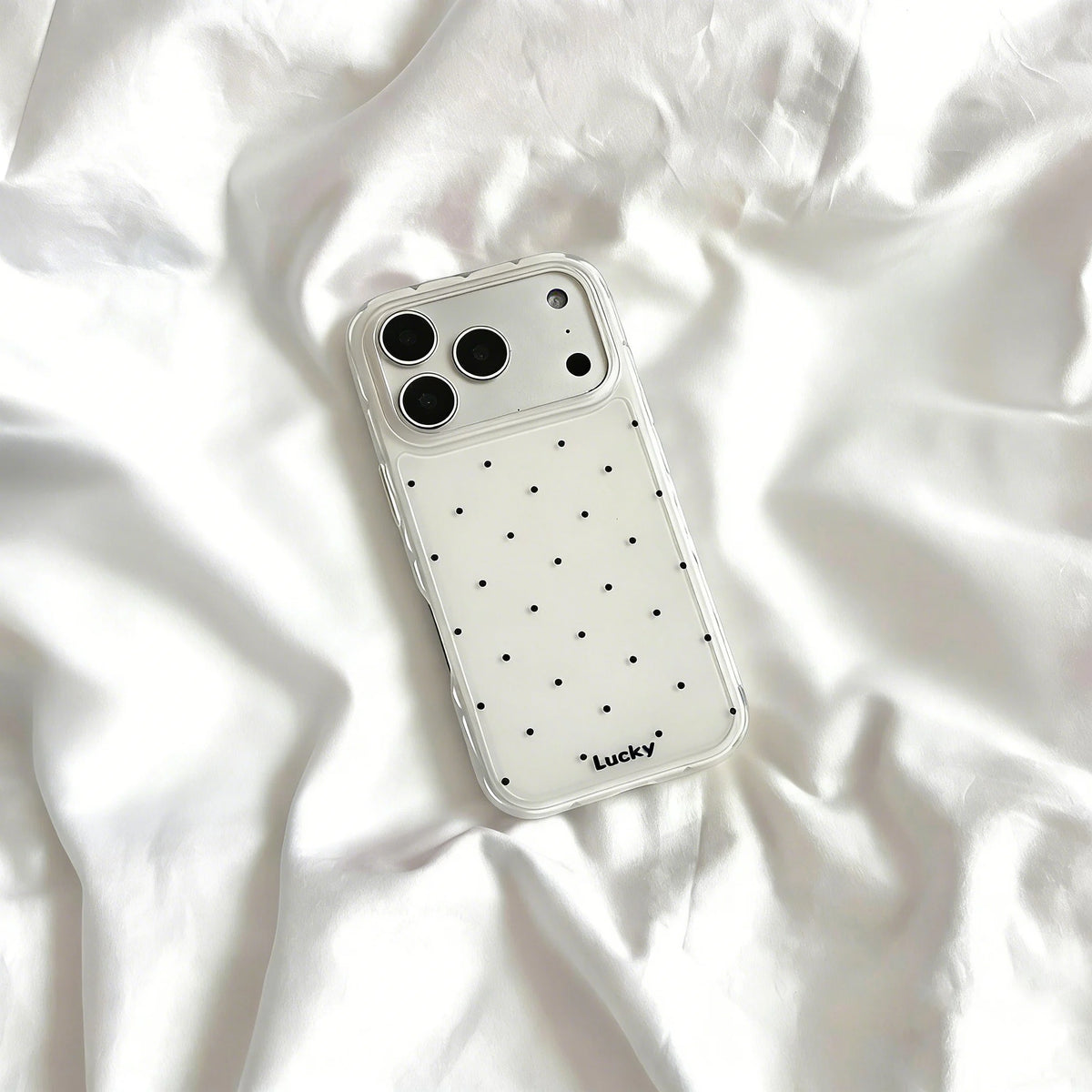 Luxury Candy Color Dot Case for iPhone