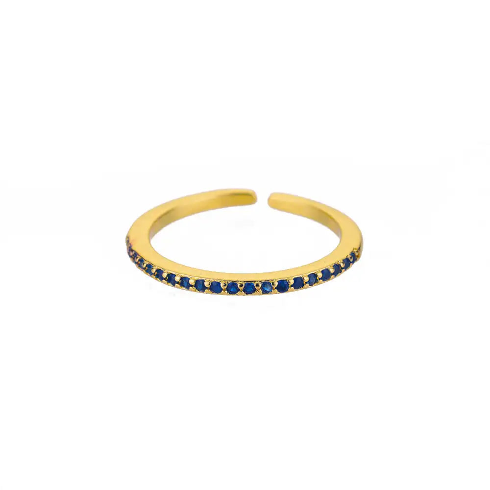 Mini Zircon Ring Adjustable