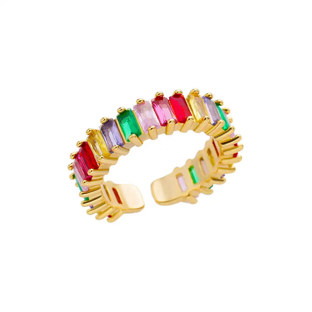 Mini Zircon Ring Adjustable