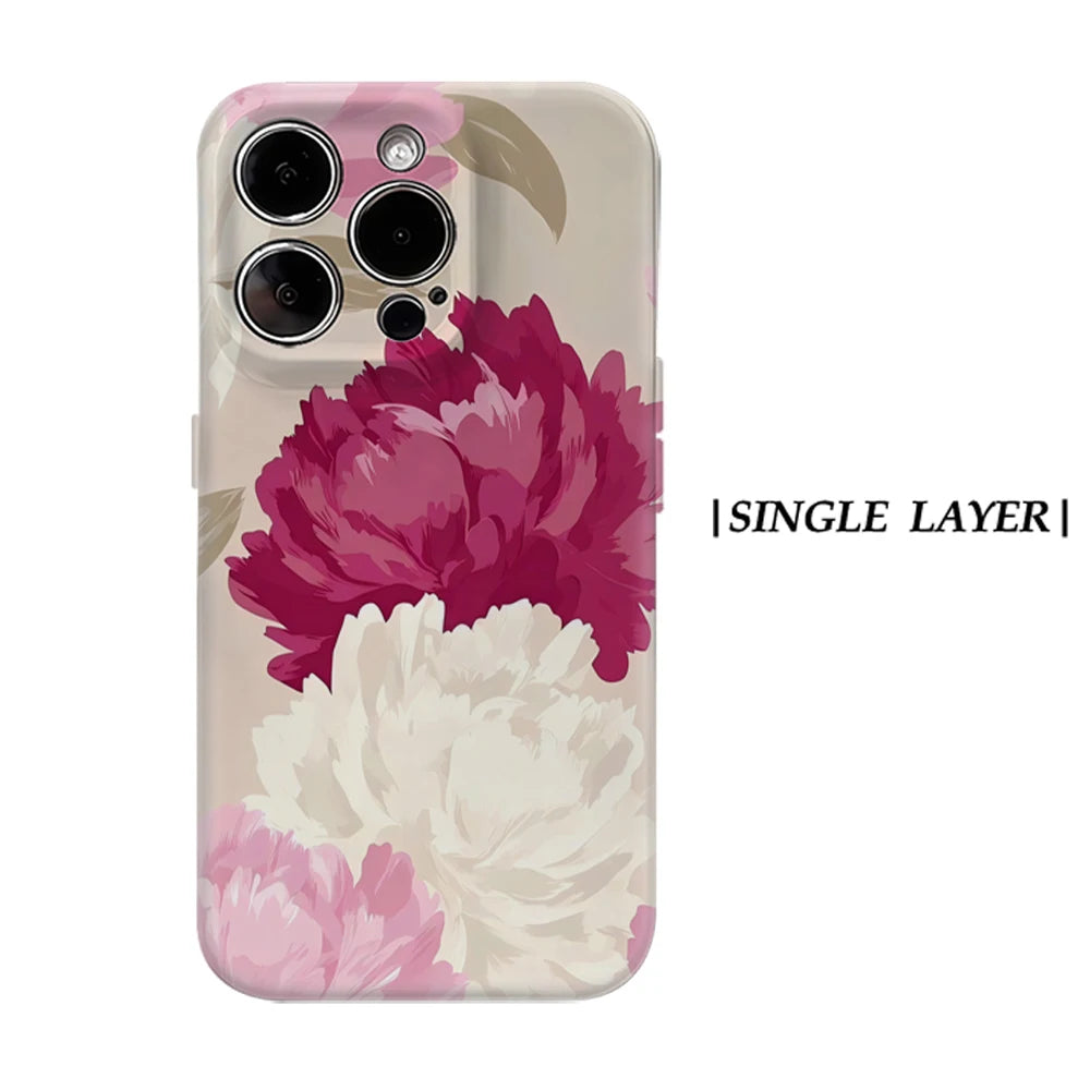Peony Elegance Phone Case