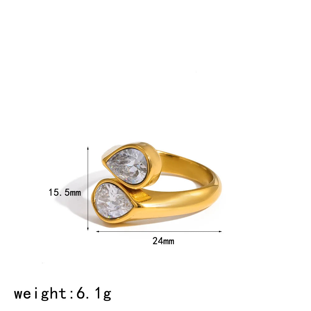 Opening Zircon Ring