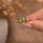 Leaf Open Adjustable Ring