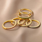 Mini Zircon Ring Adjustable