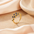 Leaf Open Adjustable Ring
