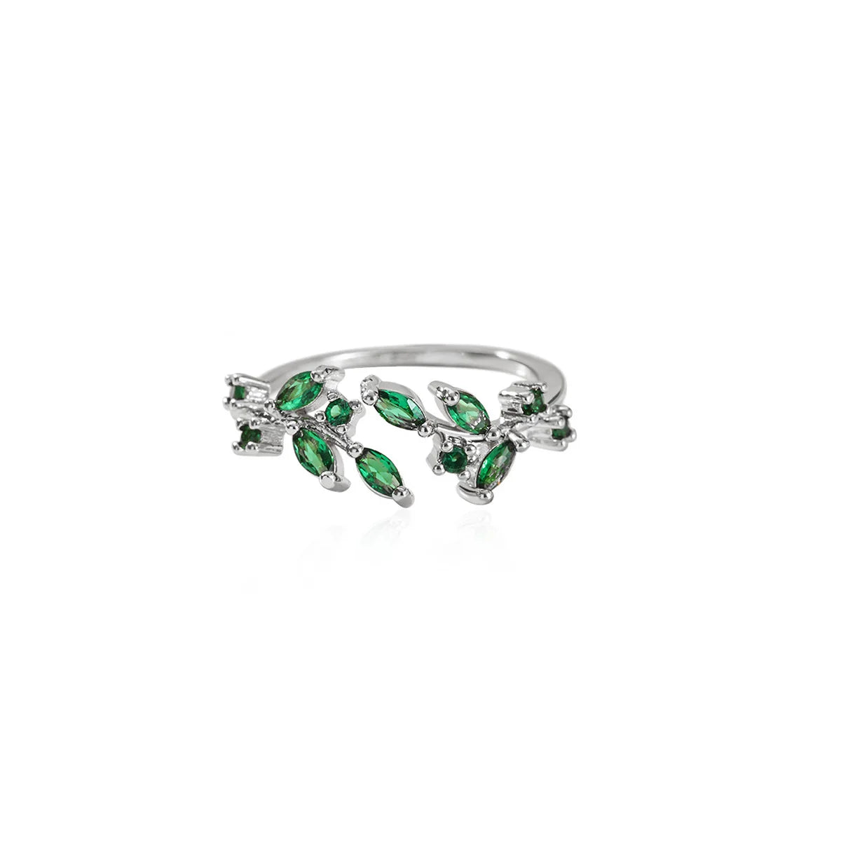 Leaf Open Adjustable Ring