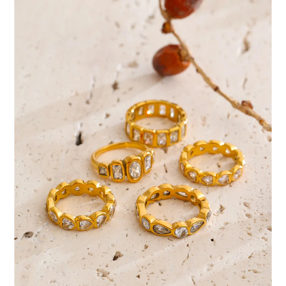 Zirconia Fantasy Ring