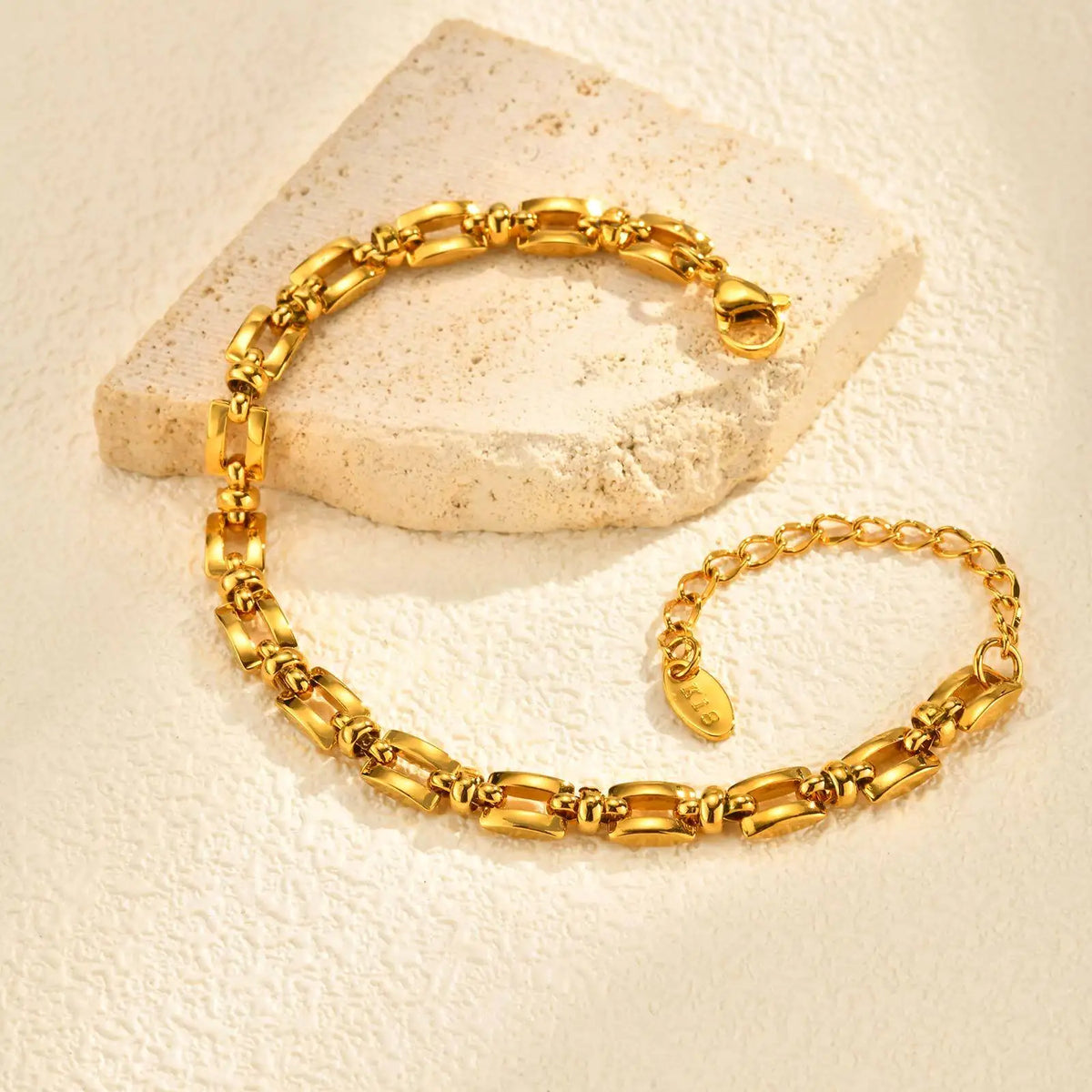 Gold Plated Chain Bracelet