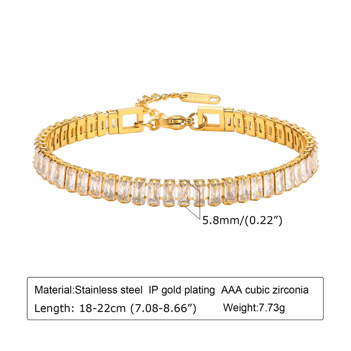 18K Gold Plated Elegant Bracelet