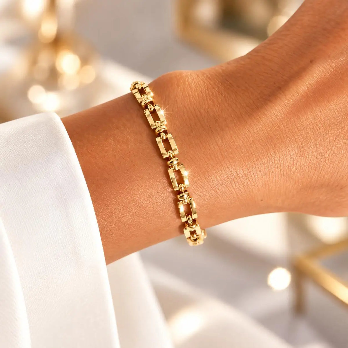 Gold Plated Chain Bracelet
