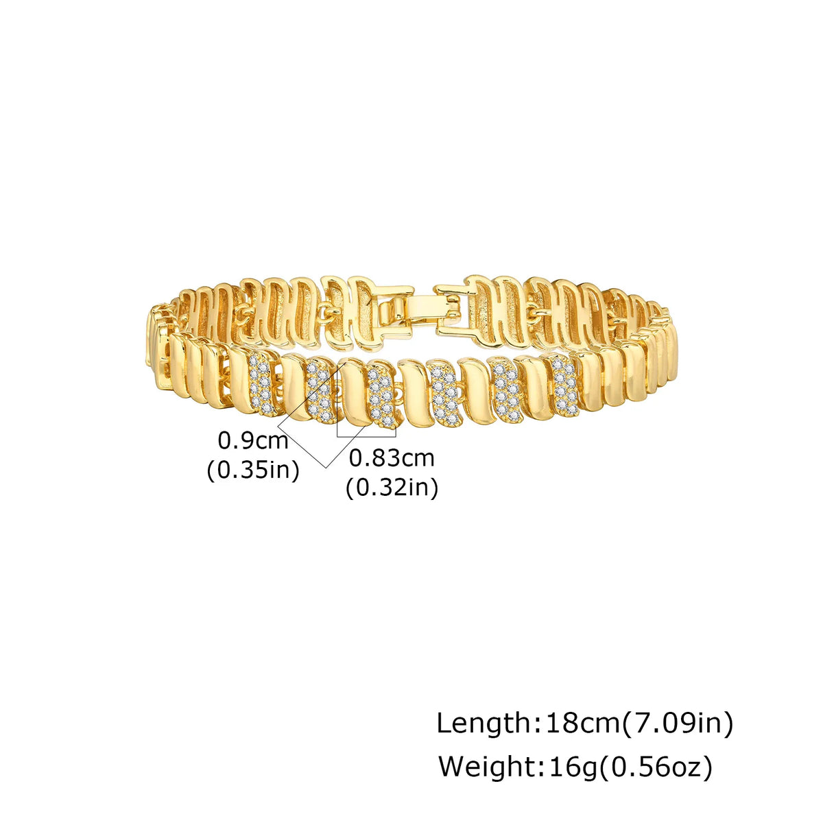 18K Gold Plated Elegant Bracelet