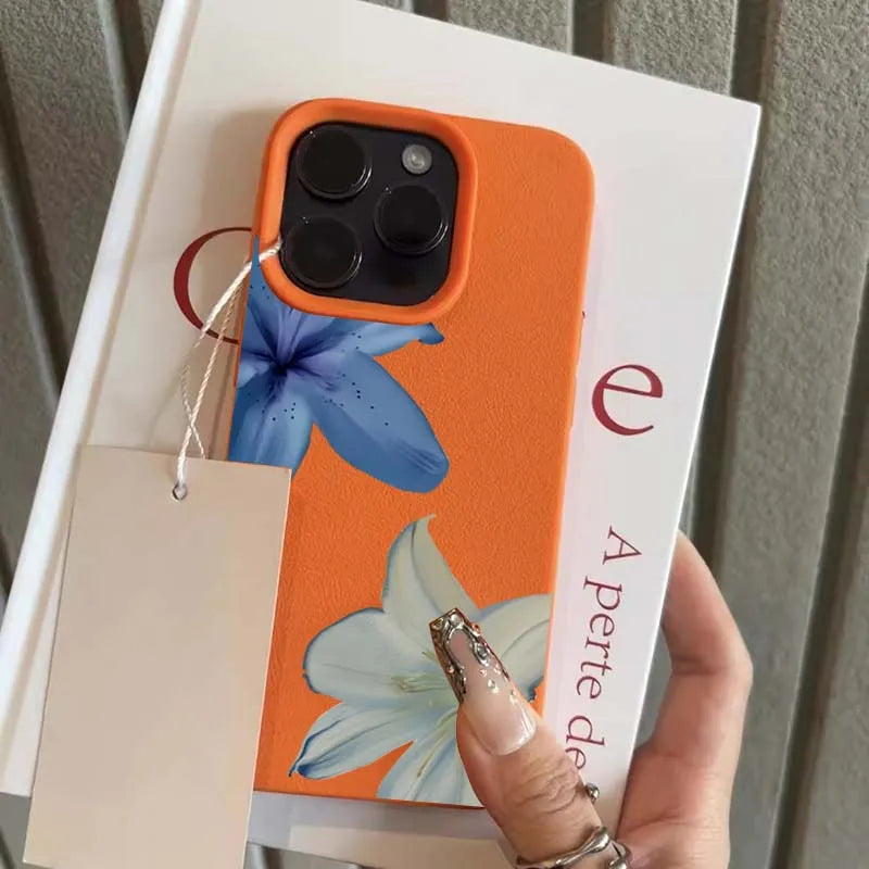 Elegant Lily Lichee Pattern Phone Case
