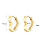 Hoop Earrings Star Oval Rectangle Round Triangle