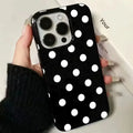 White Dots Phone Case For IPhone