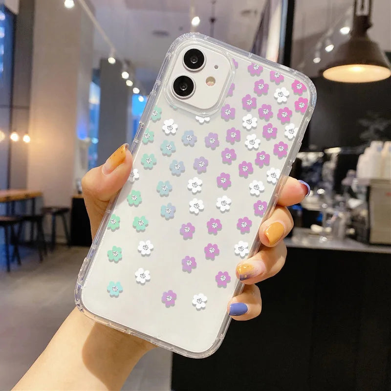 Sunflower Clear Phone Cases