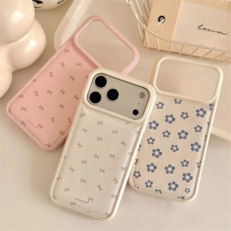Bow Flower Cute Phone Case For iPhone