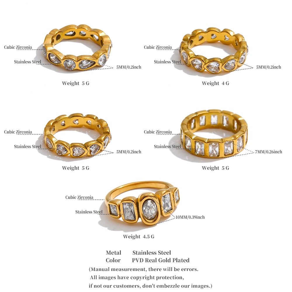 Zirconia Fantasy Ring
