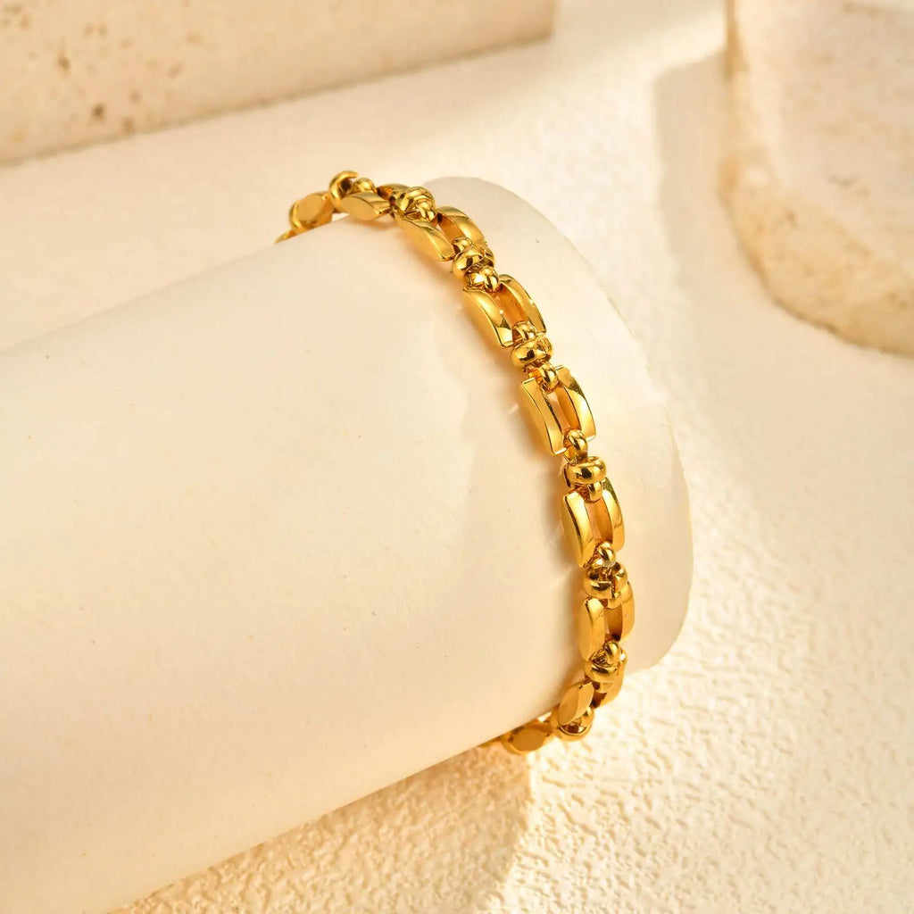 Gold Plated Chain Bracelet
