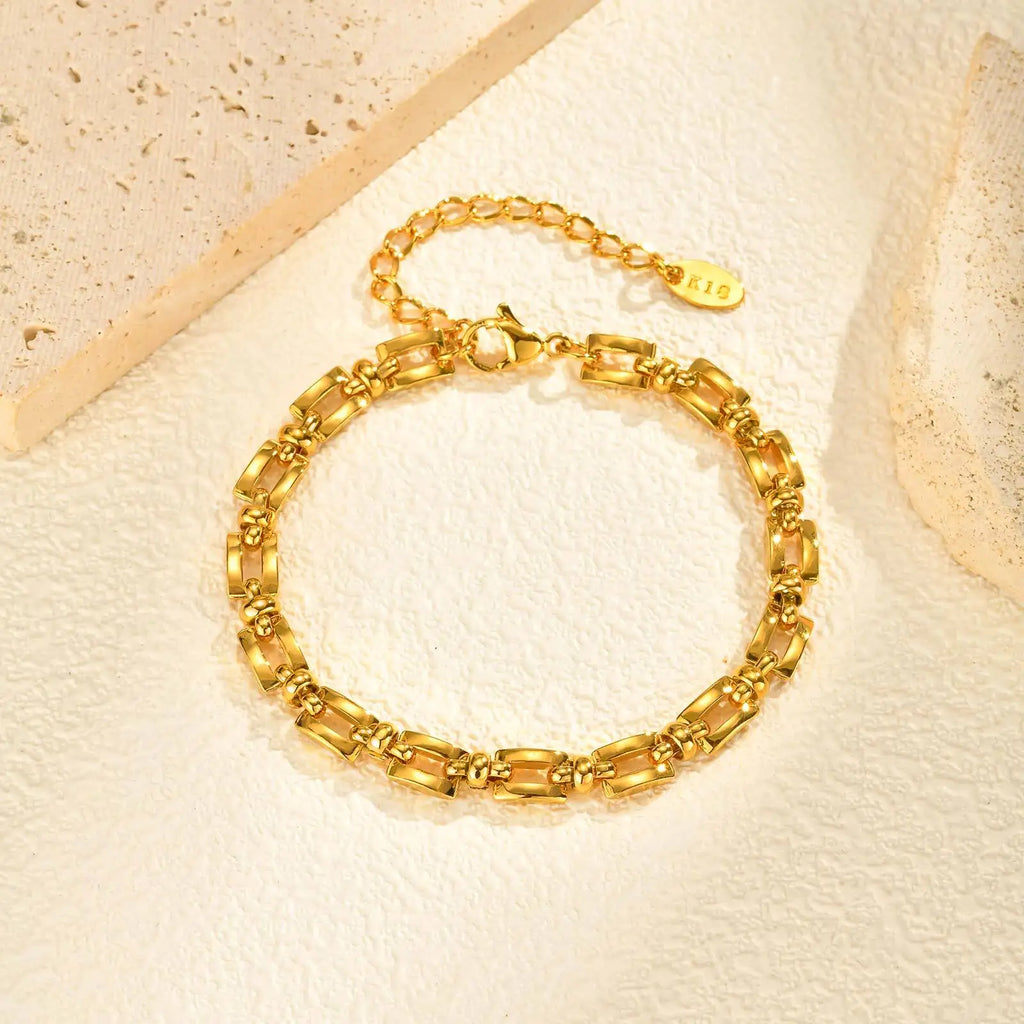 Gold Plated Chain Bracelet