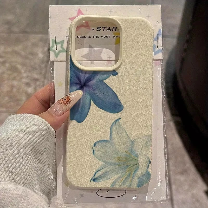 Elegant Lily Lichee Pattern Phone Case
