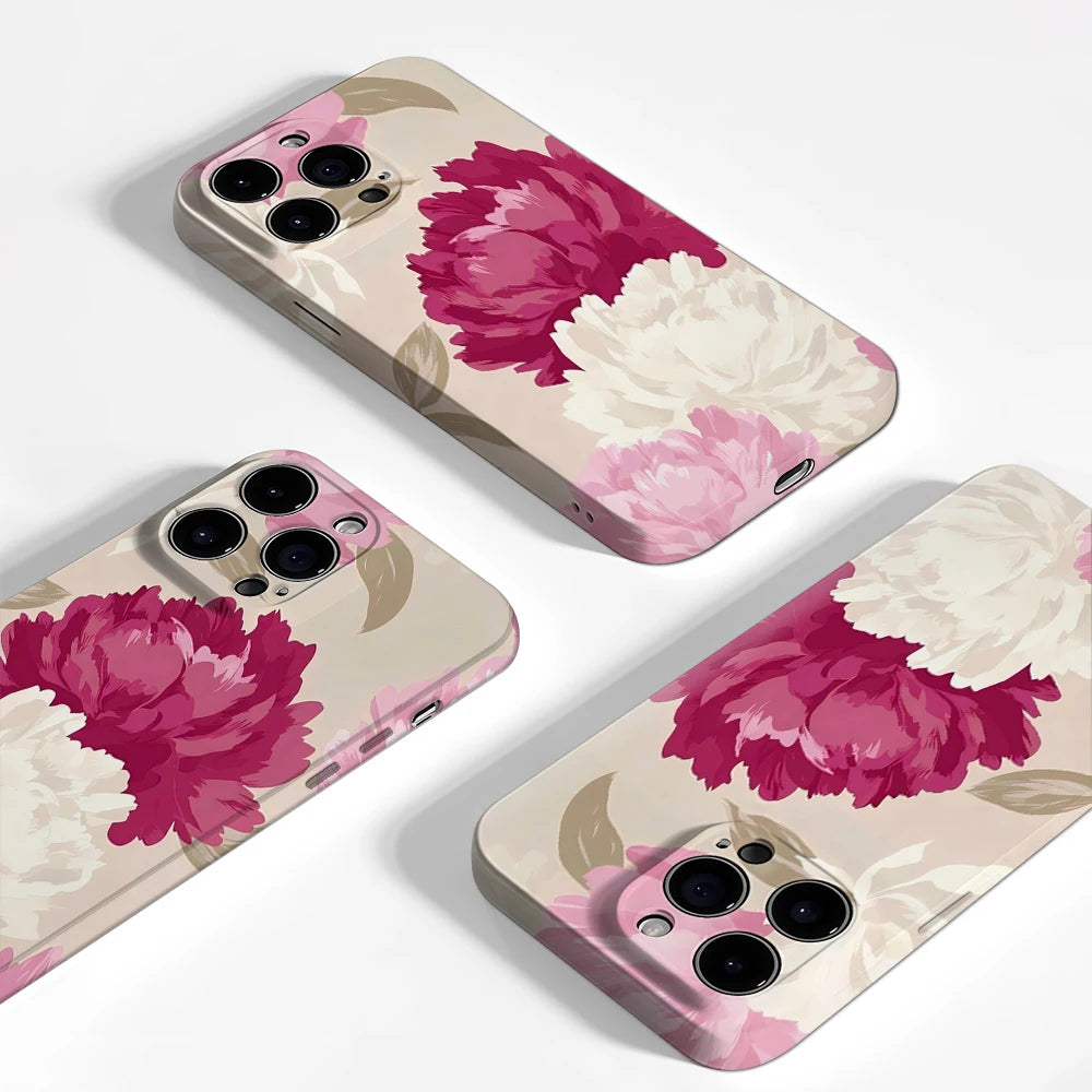 Peony Elegance Phone Case