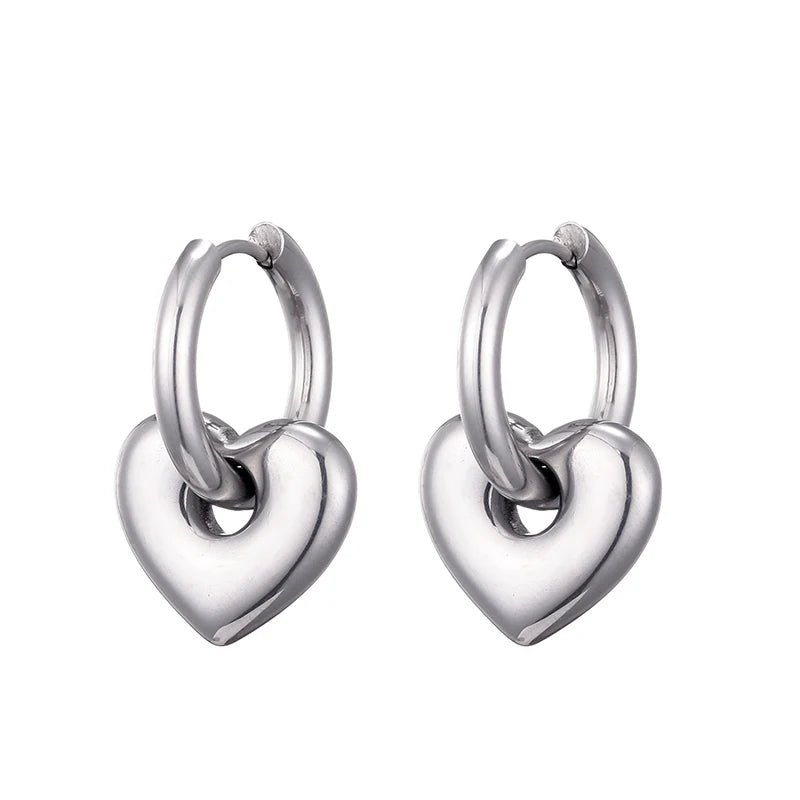 Heart&Star Hoop Earrings