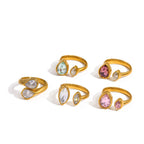 Opening Zircon Ring