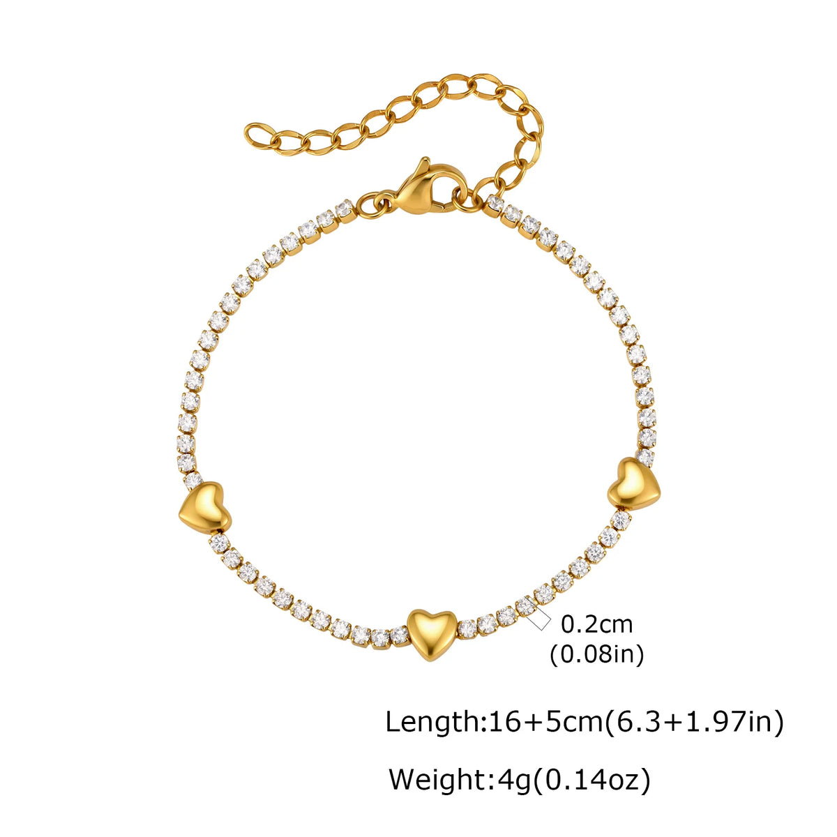 18K Gold Plated Elegant Bracelet