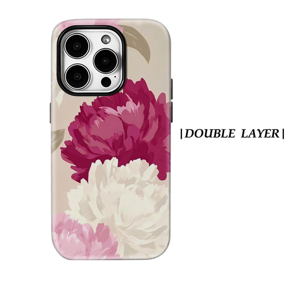 Peony Elegance Phone Case