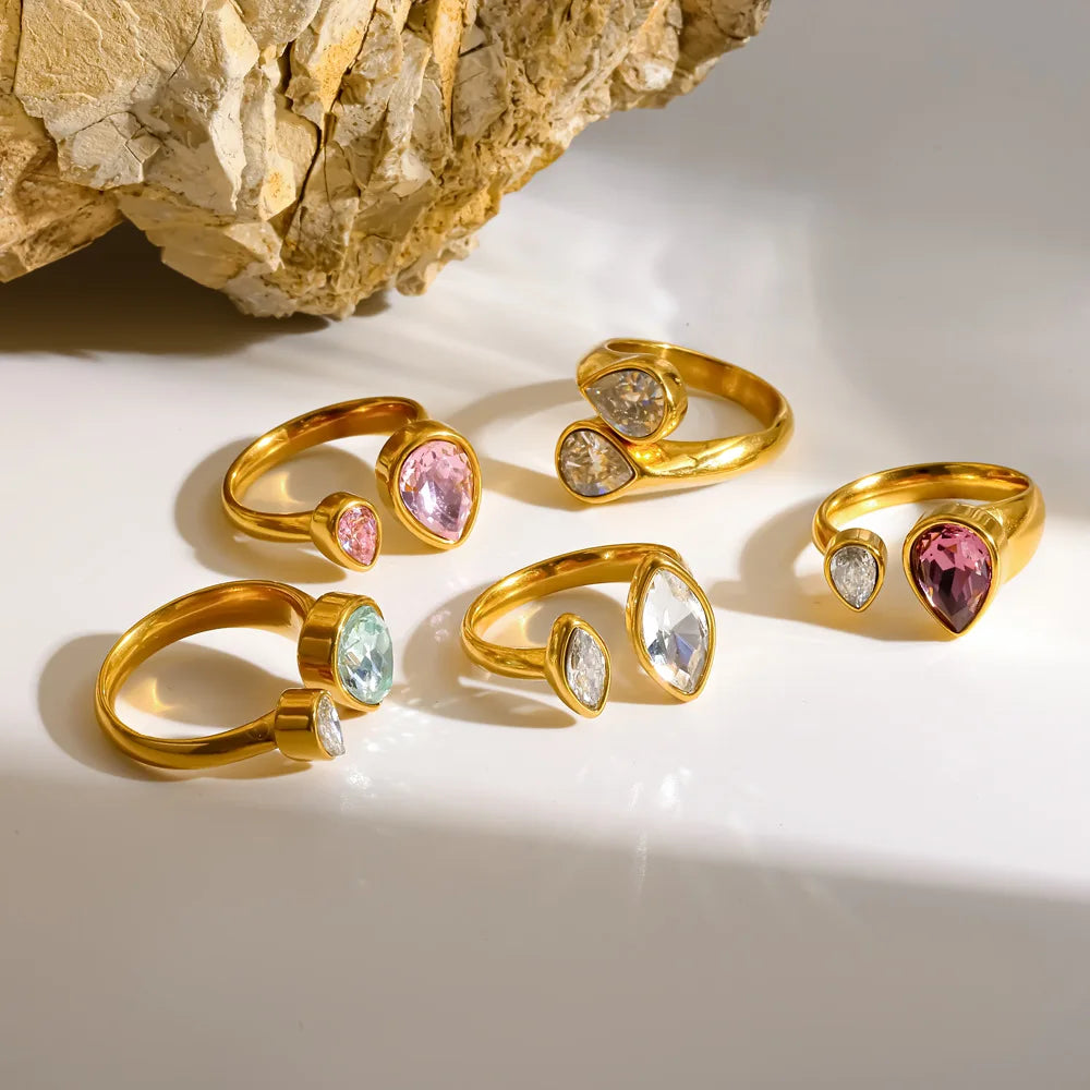 Opening Zircon Ring