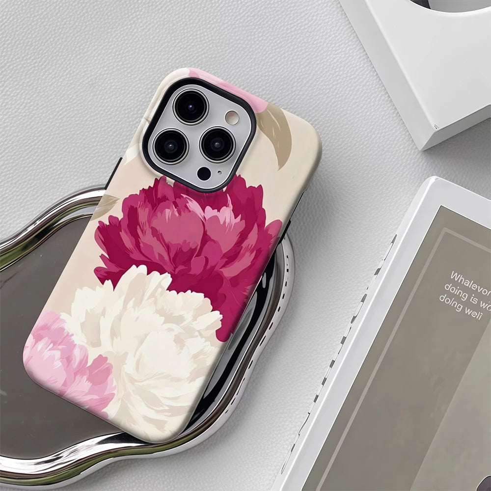 Peony Elegance Phone Case