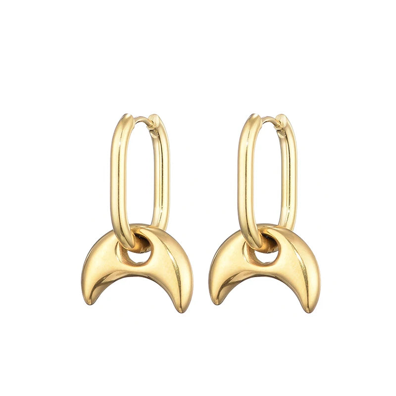 Heart&Star Hoop Earrings