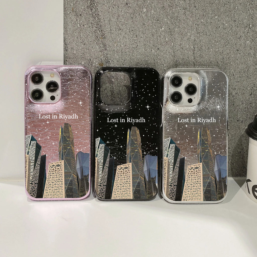 Lost in Riyadh Leather Case