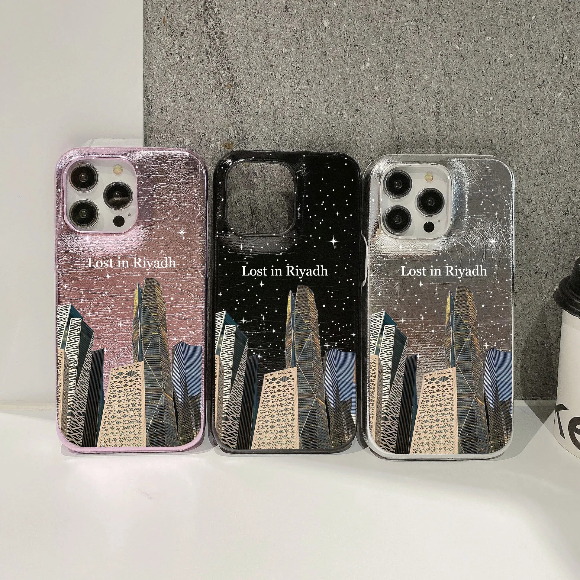 Lost in Riyadh Leather Case