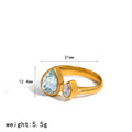 Opening Zircon Ring