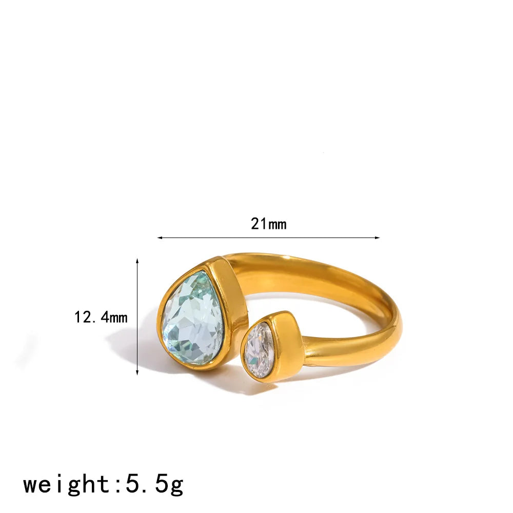 Opening Zircon Ring