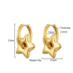 Heart&Star Hoop Earrings