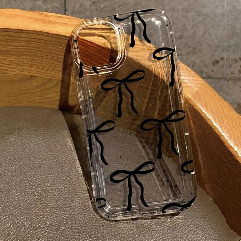 Cute Heart Bow Case for