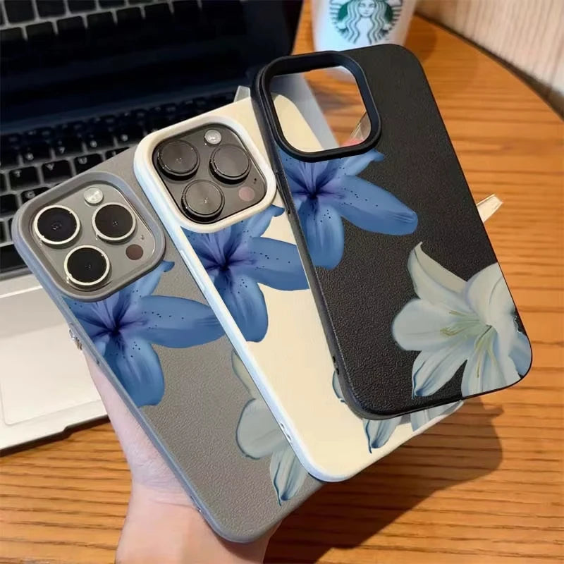 Elegant Lily Lichee Pattern Phone Case