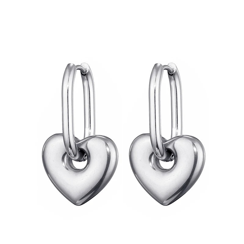Heart&Star Hoop Earrings