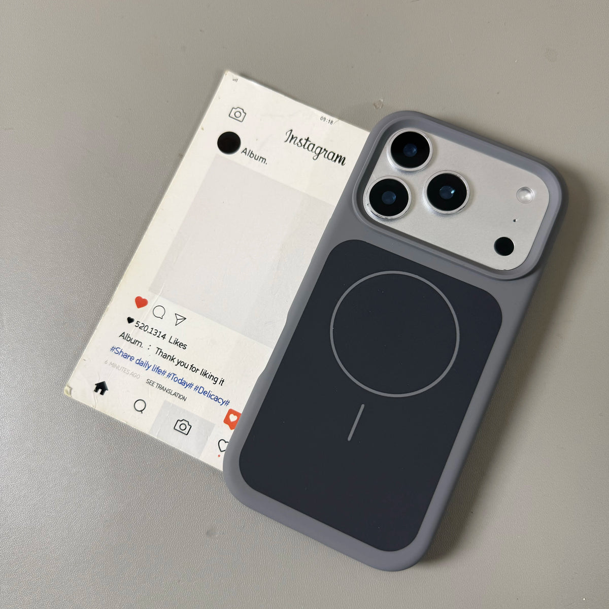 Liquid Silicon Magsafe Case For iPhone