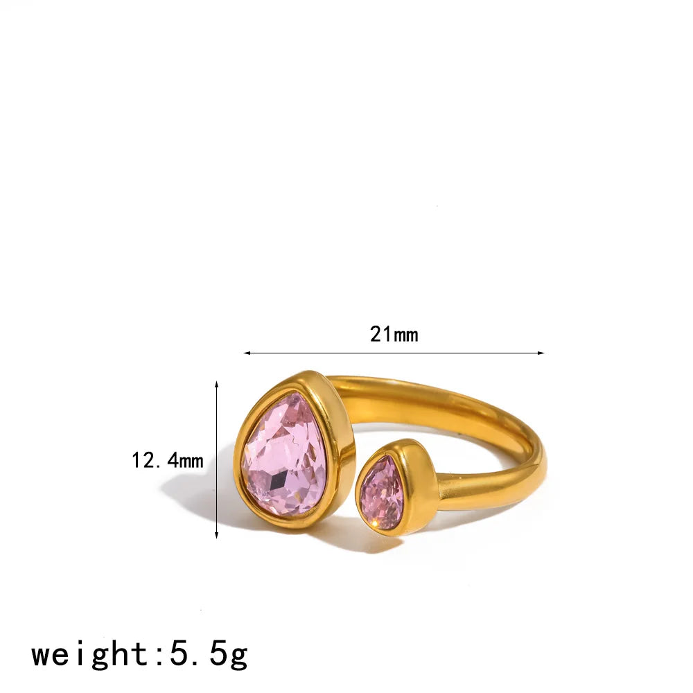 Opening Zircon Ring