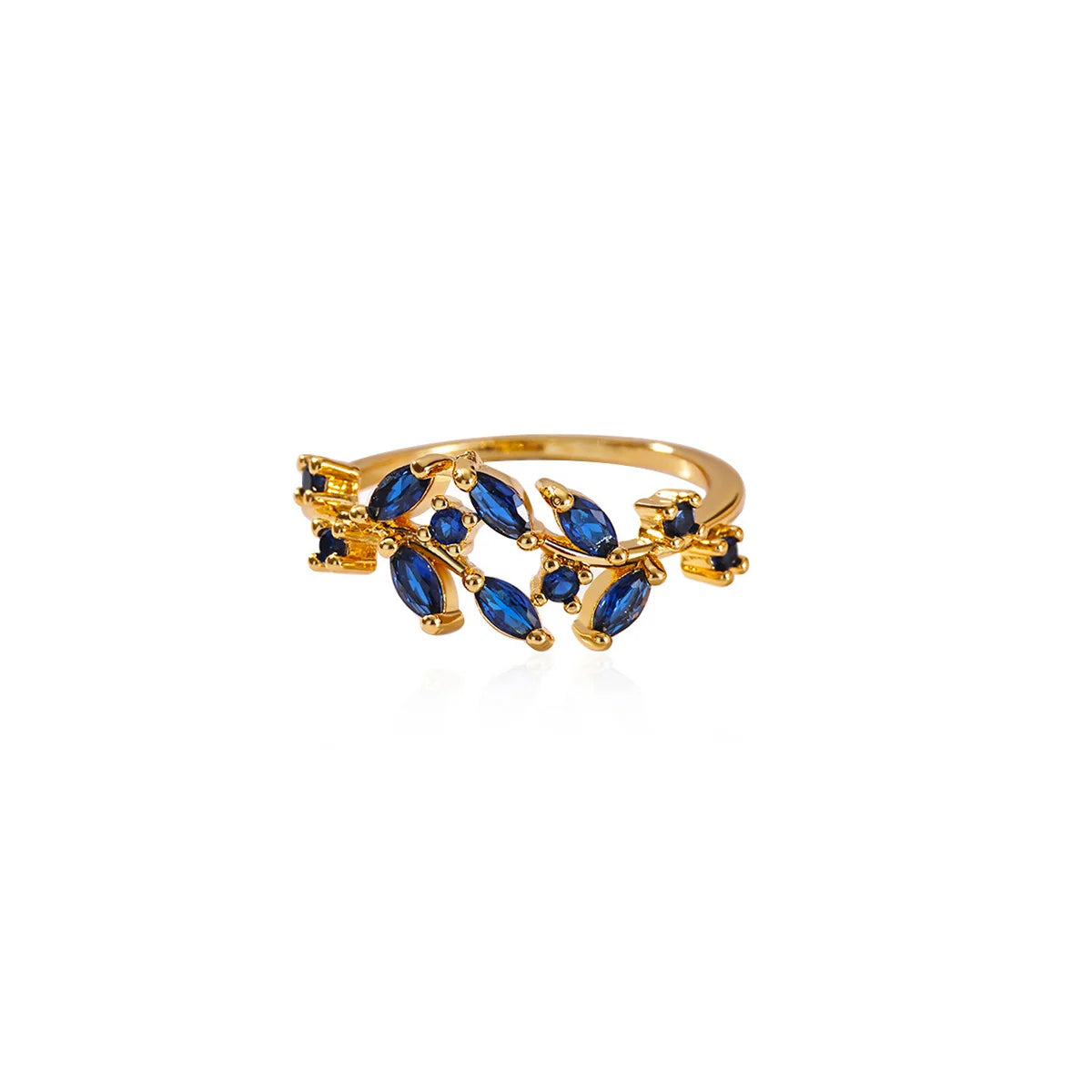 Leaf Open Adjustable Ring