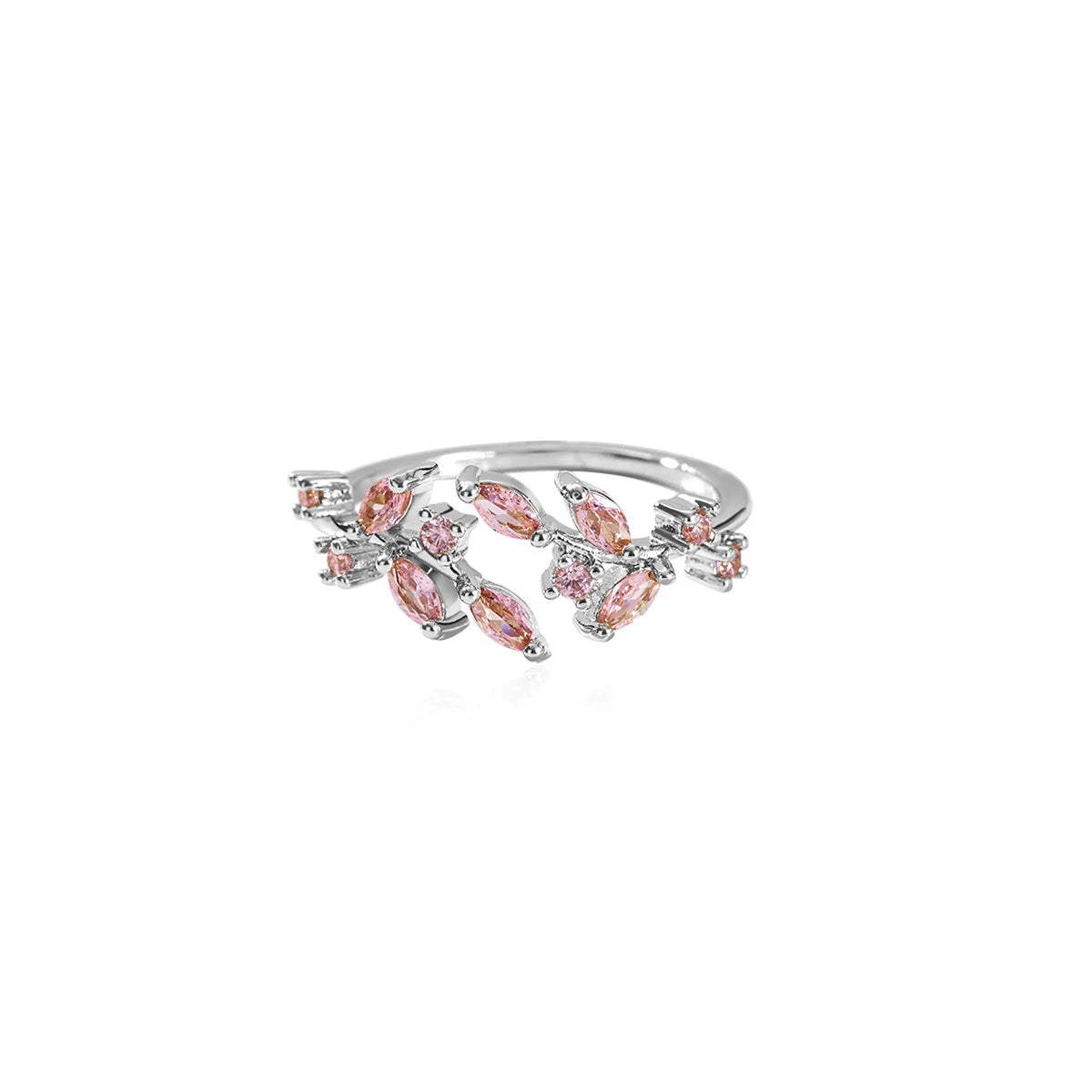 Leaf Open Adjustable Ring