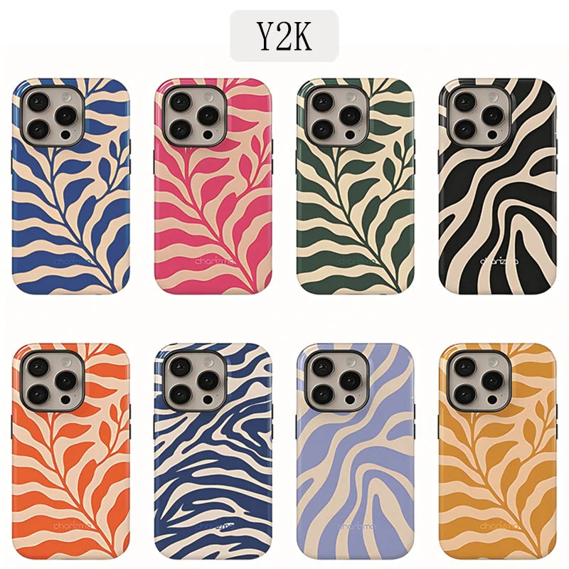 Colorful Leaves Phone Case for iPhone
