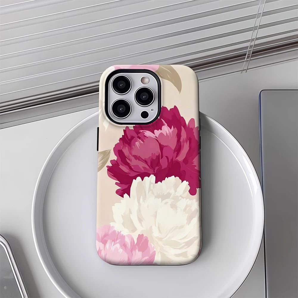 Peony Elegance Phone Case