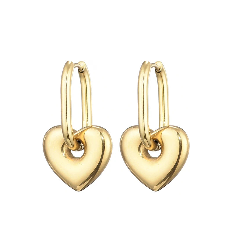 Heart&Star Hoop Earrings