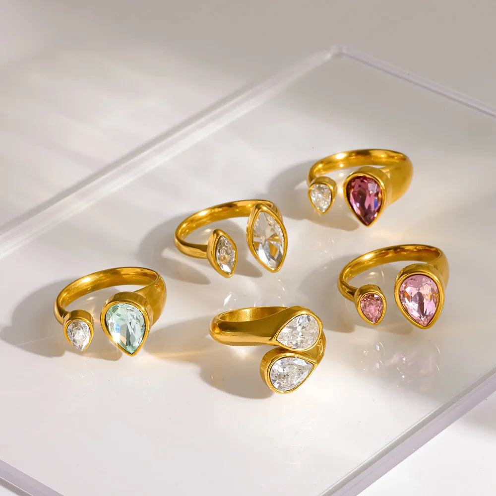 Opening Zircon Ring